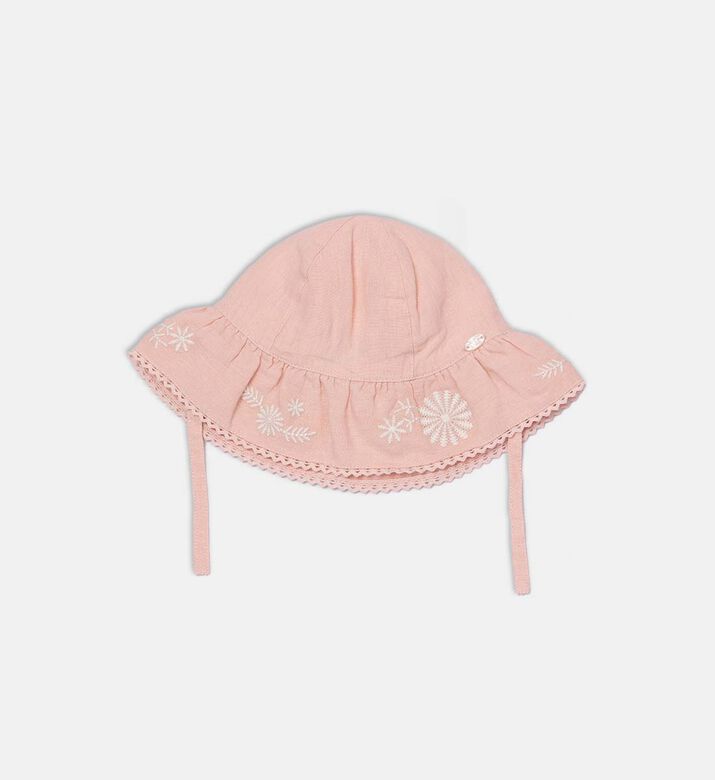 Embroidered Baby Sun Hat