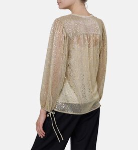 بلوزة كورتيس بأكمام طويلة