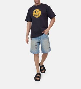 Smiley Graphic-print Short-sleeve T-shirt