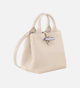 حقيبة يد بجلد بقر غير رسمية