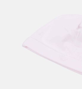 My First Collection Embroidered Crown Hat, Pink, Packshot View