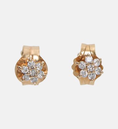Fallen Sky Long Earrings - 18k