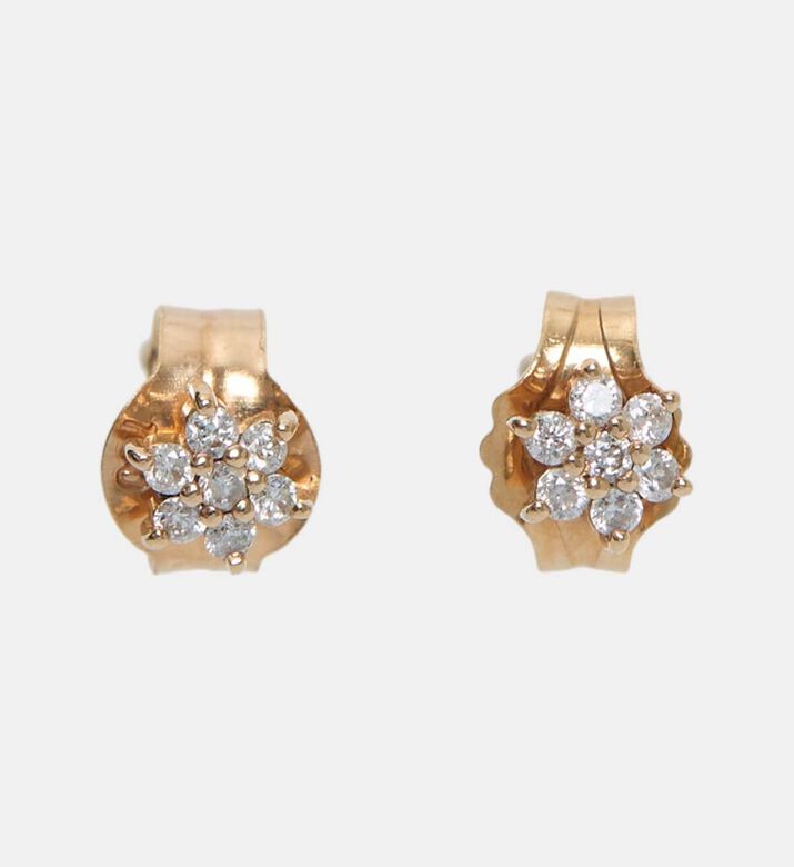 Fallen Sky Long Earrings - 18k
