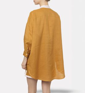 Marni Logo-embroidery Long-sleeve Shirt, Model View