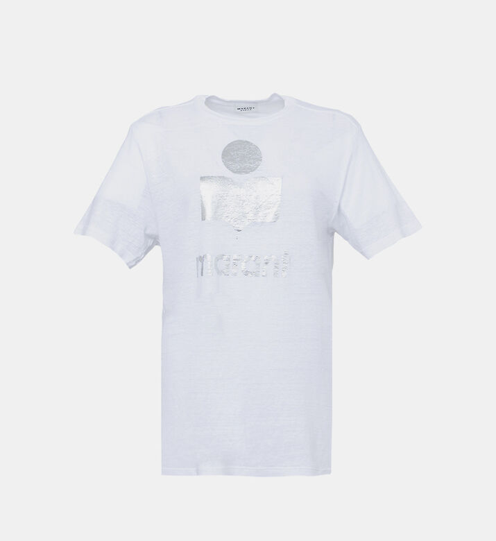 Zewel Washed Cotton Logo T-shirt