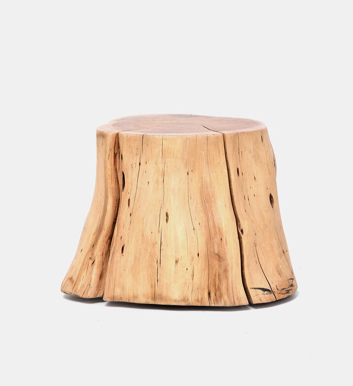 Home Deco and More Tefon Acacia Wood Side Table, Packshot View