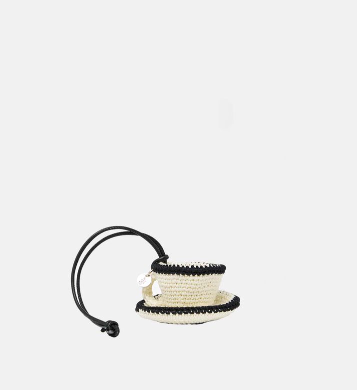Crochet Tea Cup Saucer Charm