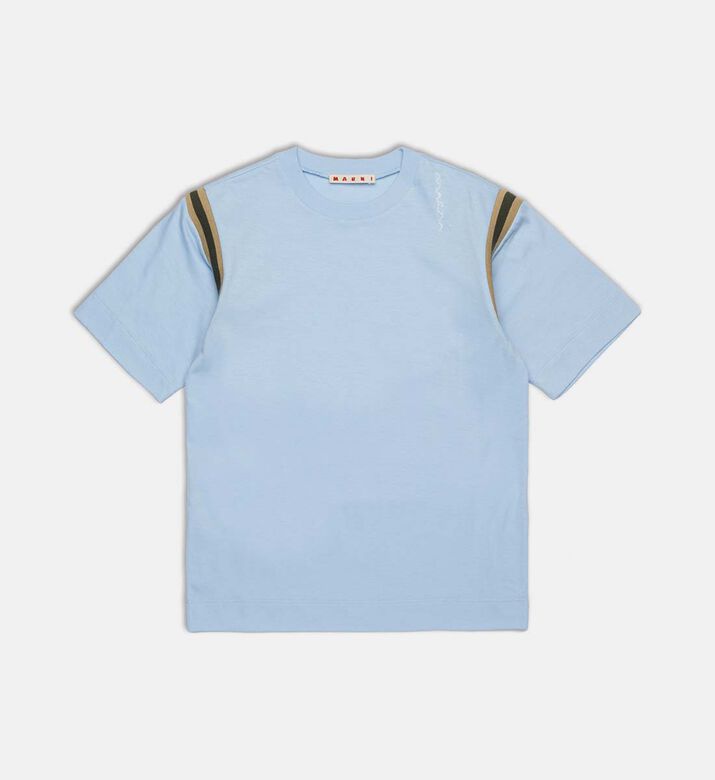 Striped Shoulders T-shirt