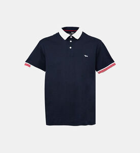Stripe-detailed Polo Shirt