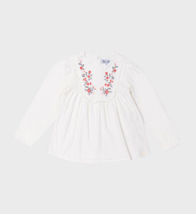 Jardin Embroidered Floral Shirt Jardin Embroidered Floral Shirt