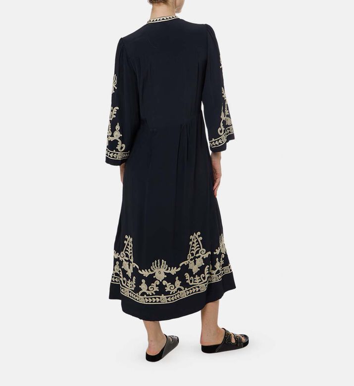 Isabel Marant Feliana Embroidered Dress, Model View