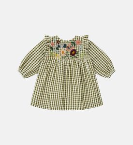 Sun Lurex Vichy Baby Dress