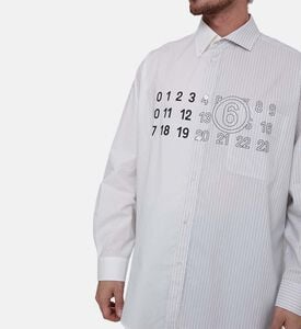 Numeric-print Long-sleeve Shirt Numeric-print Long-sleeve Shirt