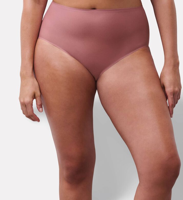 Chantelle Classic High-waisted Briefs, Purple, Model View