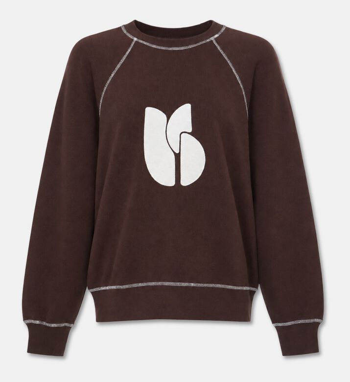 Ba&sh Logo Crewneck Sweatshirt, Packshot View