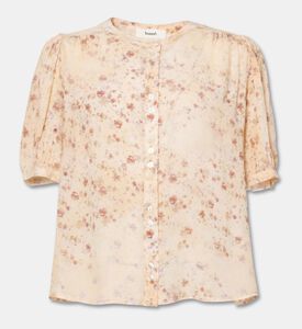 Ba and Sh Floral Short-sleeve Shirt, Packshot View