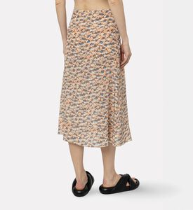Marni All-over Floral-print Flared Skirt, Model View