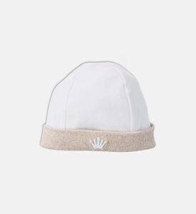 Crown Ribbed Cuff Beanie