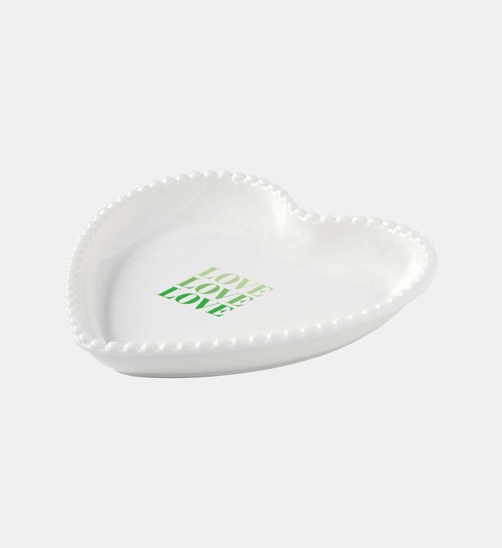 Porcelain Heart-shape Plate