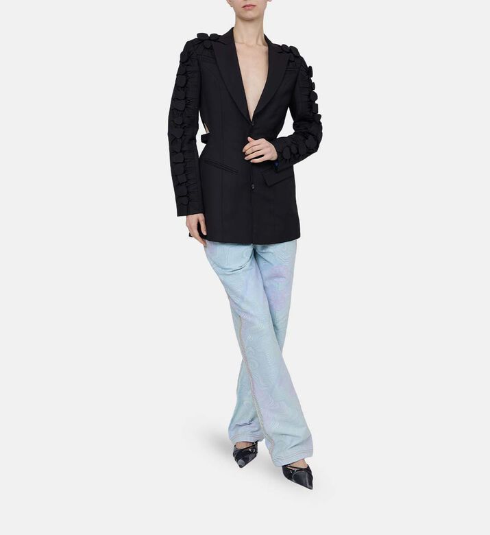 Shelly Side Cutouts Blazer
