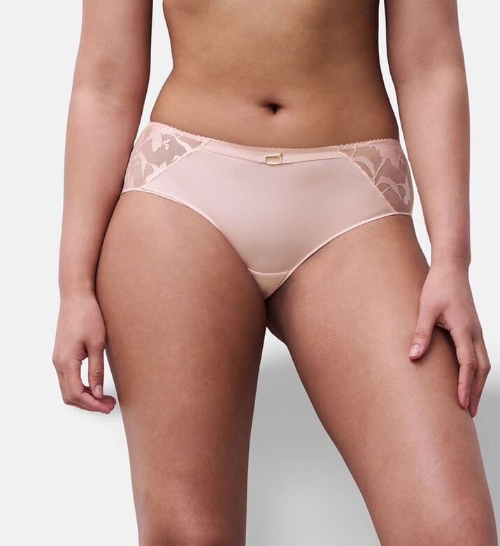 Chantelle Shorty, Light-pink, Xs, Model View