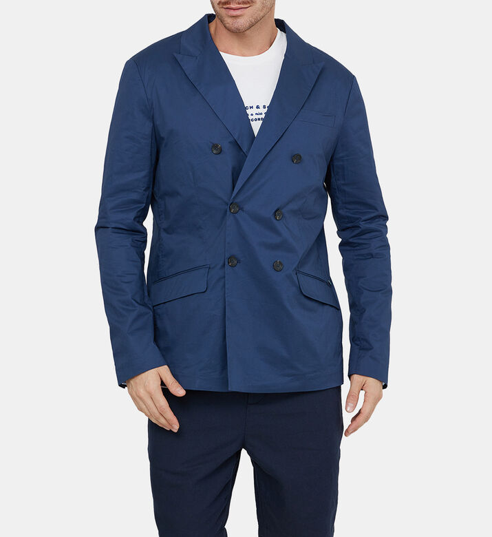 Double-breasted Stretch Jacket