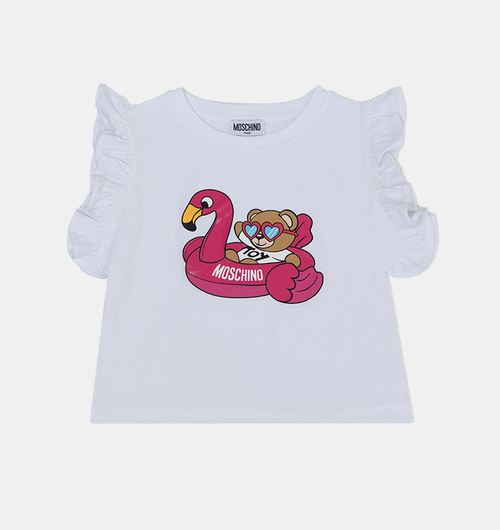 Junior Girl Bear-motif T-shirt