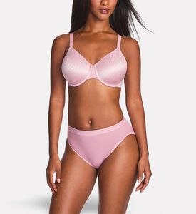 Wacoal Underwire Support Bra, Pink, 100, G, Model View