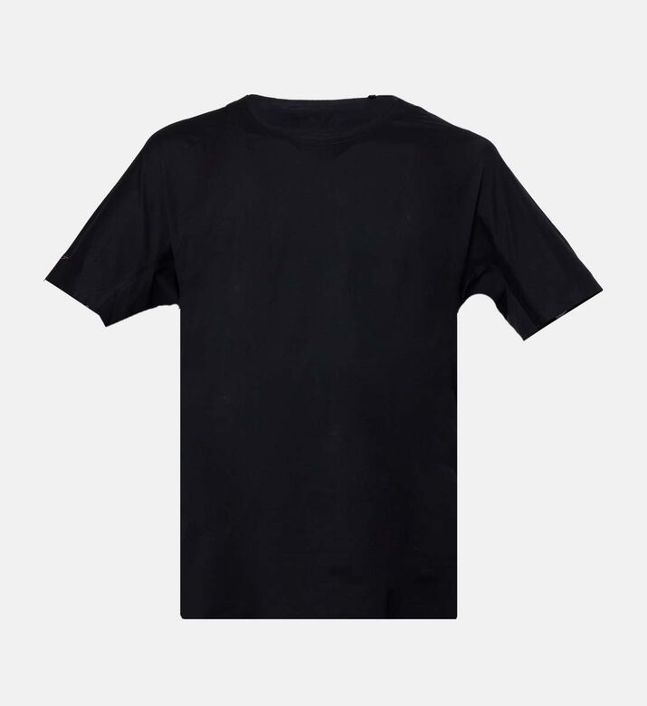 Y-3 Neckline Trim Textured T-shirt, Packshot View