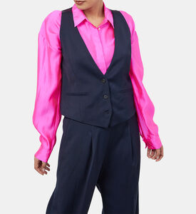 سترة سلوب سارتوريال من الصوف