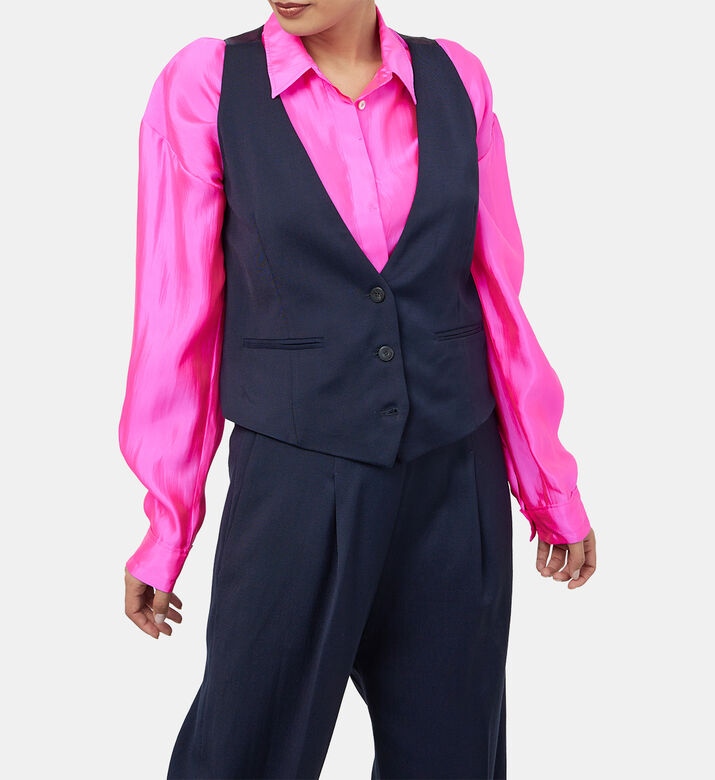 سترة سلوب سارتوريال من الصوف