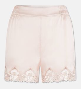 Chantelle High-waisted Lace Shorts, Pink, Xl, Packshot View