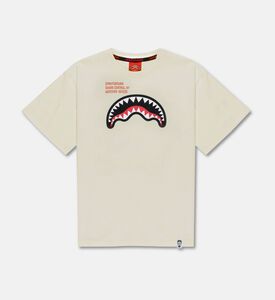 Sprayground Ts Shark, Ivory, 8y, Packshot View