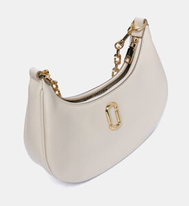 حقيبة جلد البقر المنحنية