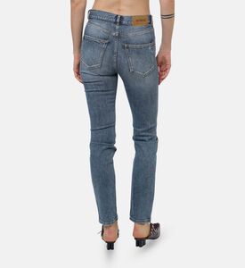 The Kooples Light-wash Straight-leg Jeans, Model View