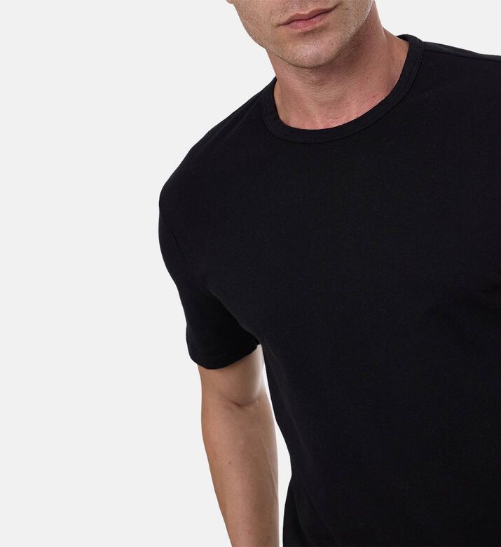 Vince Short-sleeve T-shirt, Black, Xxl, Model View