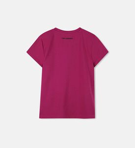 Rhinestone Logo Short-sleeve T-shirt