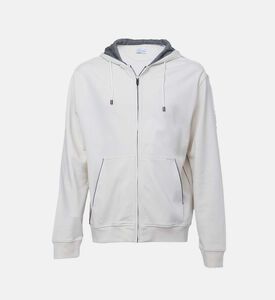 Technical Fabric Zip-up Closure Jacket