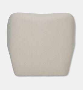 Home Deco and More Pettal Lounge Chair, White, Packshot View