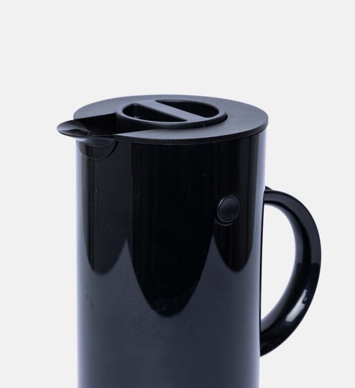 Stelton Em77 Insulated Glass Vacuum Jug, Black, 500-ml, Packshot View