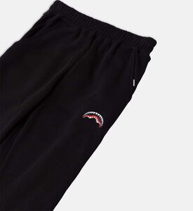 بنطال رياضي بسحاب بطبعة شعار