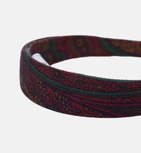 عصابة رأس دائرية بطبعة على كاملها