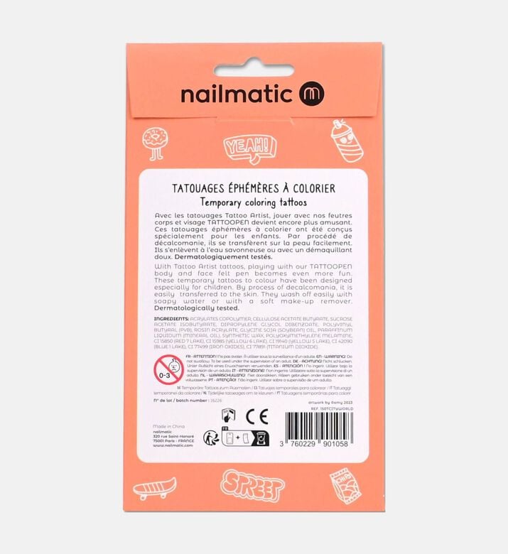 Nailmatic Tattoo Board, Packshot View
