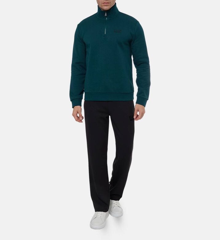 EA7 Sweatsh, Green, Xxl, Model View EA7 Sweatsh, Green, Xxl, Model View