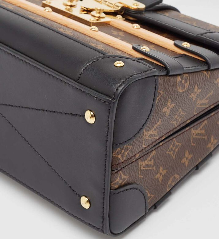 Louis Vuitton Monogram Canvas Trianon Top Handle Bag Preowned