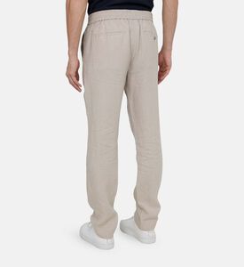 Vince Casual Drawstring Closure Pants, Grey, S, Model View