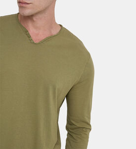 Monastir Blason Henley T-shirt