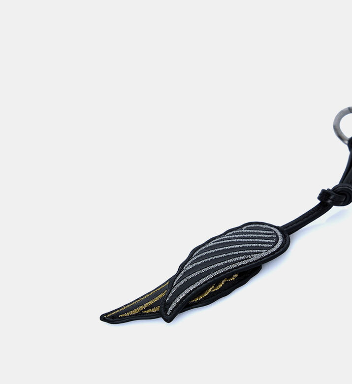 Rock Feather Keyring
