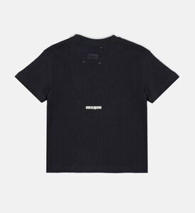 M S G M Logo-print Crewneck T-shirt, Packshot View