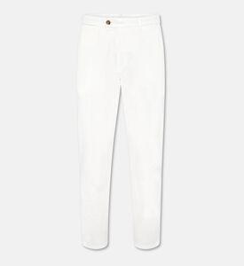 Carter and White Adam Buttoned Trousers, White, Xl, Packshot View